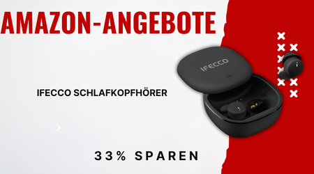 IFECCO Schlafkopfhörer mit 33% Preisnachlass – Ultraleichte In-Ear-Lösung für entspannte Nächte!