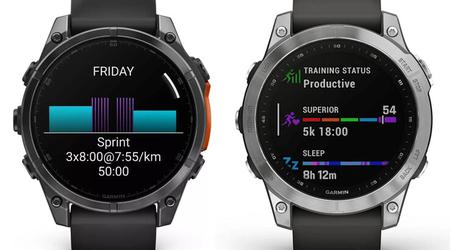 Garmin Fenix 8-Serie mit größerem AMOLED-Display und neuem Design