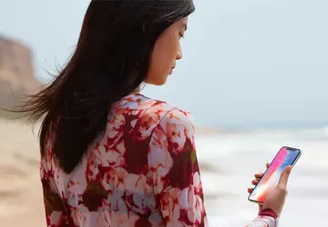 Face ID auf der Unterseite des ...