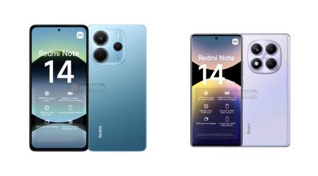 Ein Leak hat das Design und die Spezifikationen der kommenden Smartphones Redmi Note 14 4G und Redmi Note 14 Pro 4G enthüllt