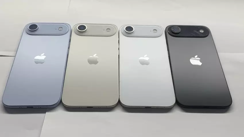 Mock-up des iPhone 17 Air