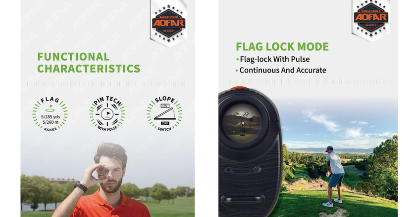 AOFAR GX-2S beste golf entfernungsmesser unter 200 euro