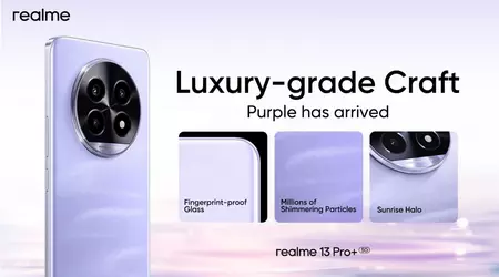 Realme 13 Pro+ mit der neuen Farbe Monet Purple kommt nach Indien