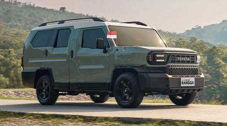 Der Toyota Hilux Champ wurde zu einem siebensitzigen SUV umgebaut