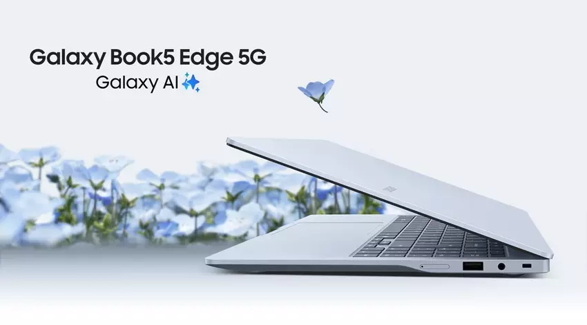 Samsung stellt das Galaxy Book5 Edge vor — ein kompaktes ARM-Notebook mit 5G und hoher Autonomie