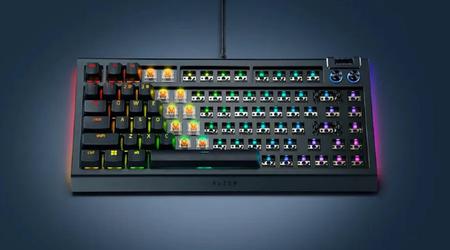 Für diejenigen, die Anpassungen lieben: Razer hat die BlackWidow V4 75% Barebones eingeführt - eine mechanische Tastatur ohne Tasten