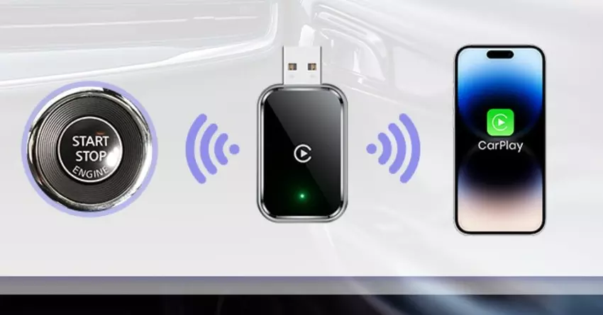 HaMeby apple carplay wireless adapter