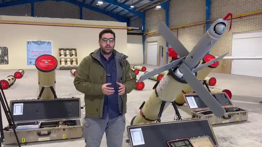 Iran präsentiert Technologie für den Start von Unterwasserdrohnen