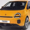 Vorschau: Vorderansicht der vierten Generation Renault Twingo