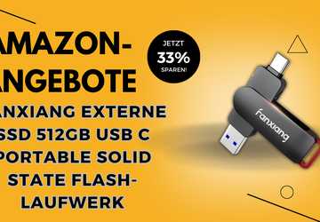 fanxiang Externe SSD 512GB: Jetzt 18,38€ ...