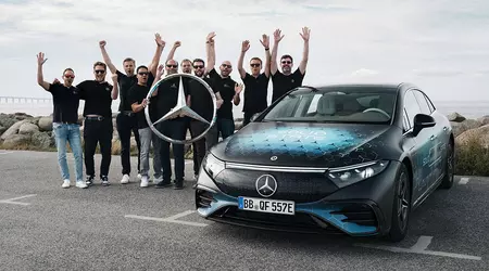 Der Mercedes-Benz EQS mit einer Festkörperbatterie hat 1.205 Kilometer mit einer einzigen Ladung zurückgelegt