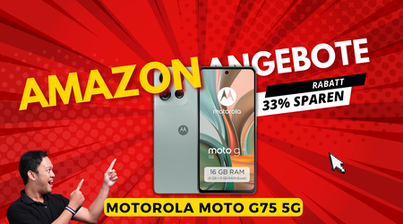 Motorola Moto g75 5G mit Militärstandard – Jetzt 33% günstiger
