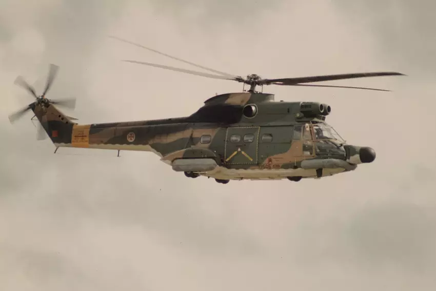 SA-330S Puma-Hubschrauber aus Portugal