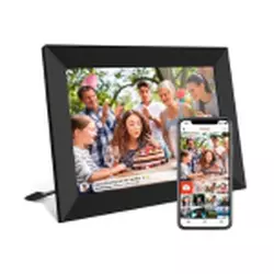 FRAMEO 10.1 Zoll Smart WiFi Digitaler Fotorahmen