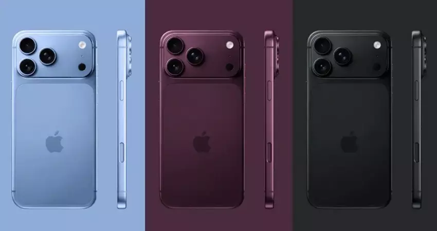 Renderings des iPhone 18 Pro in verschiedenen Farben