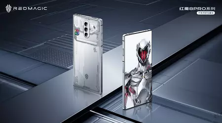 nubia Red Magic 8 Pro und Red Magic Pro+ werden transparent - Deuterium Front Transparent Silver Wing eingeführt