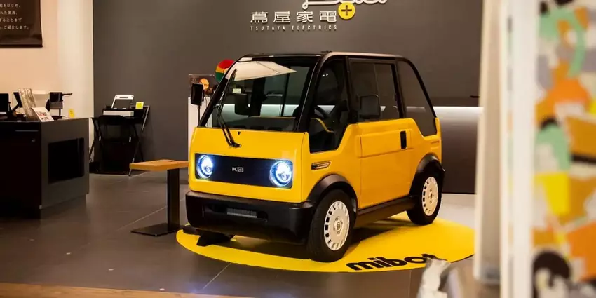 Tesla in Panik: Japanisches Startup bietet ein Budget-Elektroauto, den mibot mini EV, für 7000 $ an
