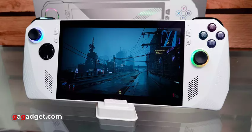 Зовнішній вигляд ASUS ROG Ally