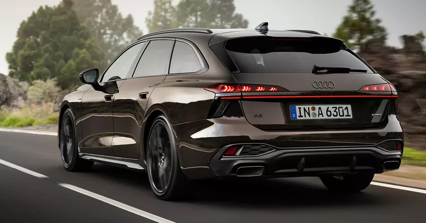 Der neue Audi A6 Avant - der aerodynamischste Kombi von Audi mit Verbrennungsmotor - wurde vorgestellt