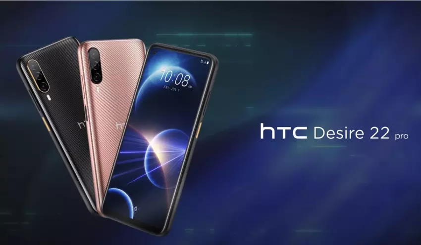 Das HTC Desire 22 Pro ist ein Snapdragon 695-Smartphone für 400 US-Dollar mit Viverse Metaverse-Unterstützung und HTC ViveFlow VR-Headset