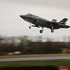 Eine Demonstration der F-35A am Himmel