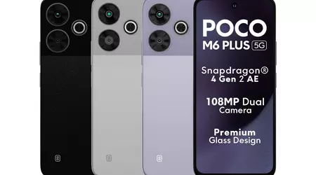POCO M6 Plus 5G: 120Hz Display, Snapdragon 4 Gen 2 AE Chip, 108 MP Kamera und Preis ab $160