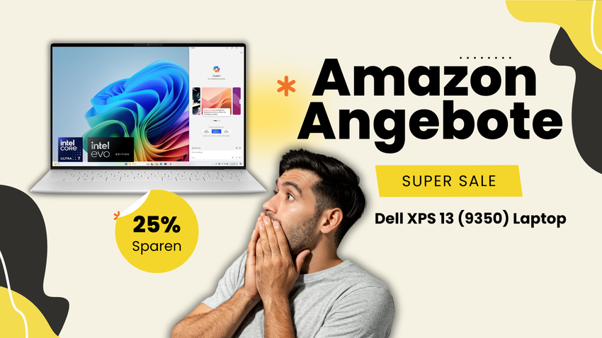 Dell XPS 13 (9350) Laptop – Jetzt 25% günstiger!