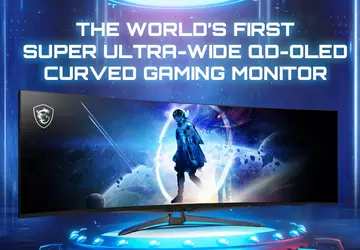 MSI kündigt den weltweit ersten "Super-Ultraweitwinkel"-QD-OLED-Monitor ...