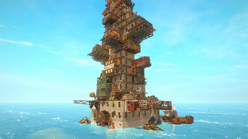 Den Ozean überleben und eine Stadt bauen: ungewöhnlicher Simulator All Will Fall angekündigt