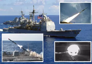 Der Zerstörer USS Mason und der ...