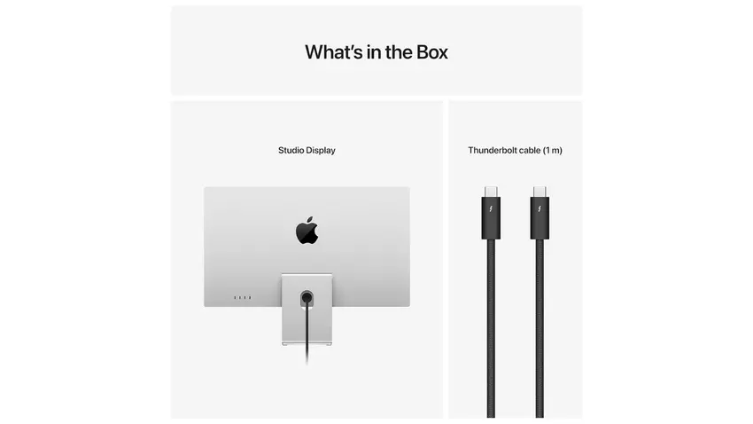 Apple Studio Display farbgenauer Monitor MacBook