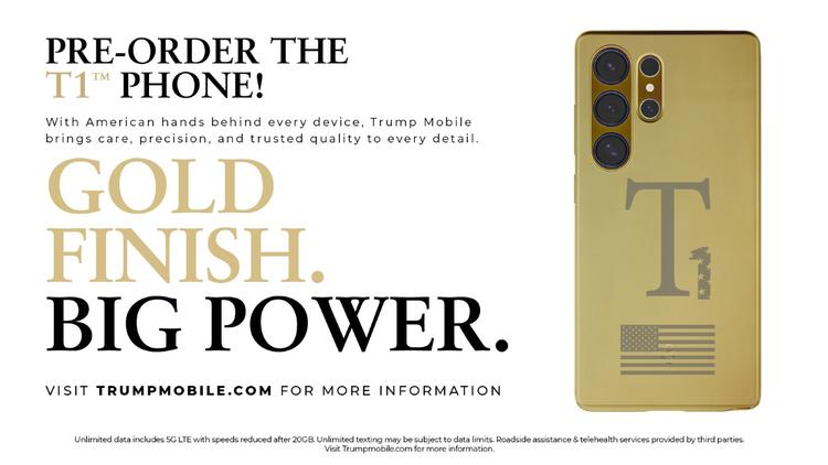 Trump Mobiles „American“ T1 Smartphone stellt ...