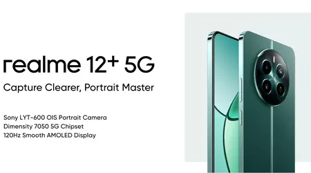 realme 12+: 120Hz AMOLED-Display, Dimensity 7050 Chip, 50 MP Kamera mit OIS und ein Preis von $267