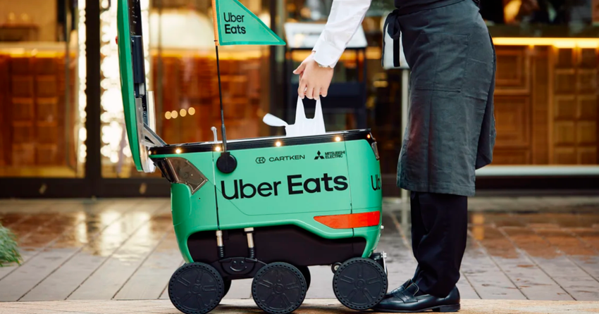 Kuriere werden nicht benötigt: Uber Eats startet Roboterlieferung in Japan