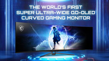 MSI kündigt den weltweit ersten "Super-Ultraweitwinkel"-QD-OLED-Monitor mit 49 Zoll und einer Bildwiederholfrequenz von 240 Hz an