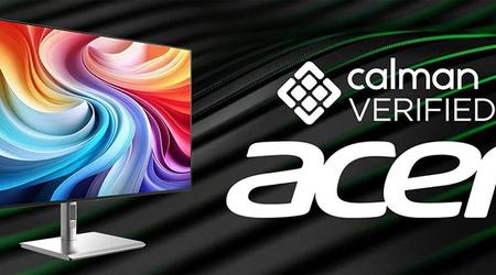 Acer bereitet die Markteinführung des PE320QK X Monitors mit Calman Verified Zertifizierung und OLED-Panel vor