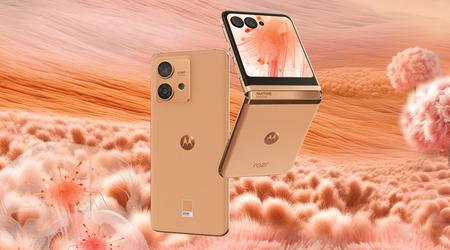 Motorola stellt das Razr 40 Ultra und Edge 40 Neo in Peach Fuzz vor - laut Pantone die Farbe des Jahres 2024