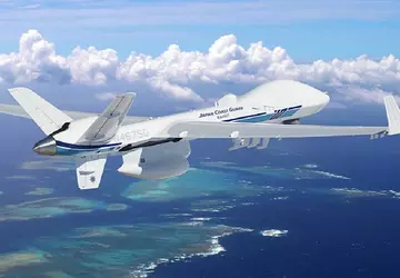 Die japanische Küstenwache hat mit dem ...