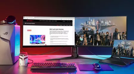 ASUS kündigt gebogenen 5K-Monitor mit einer Bildwiederholrate von 165 Hz und einer Diagonale von 49" an
