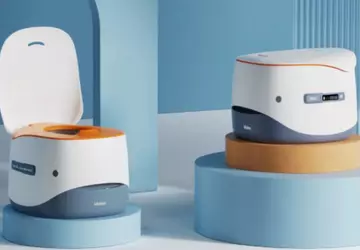 Xiaomi stellte eine smarte Babytoilette vor, ...