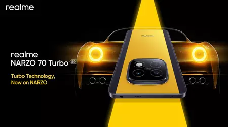 realme bereitet die Veröffentlichung des günstigen Smartphones NARZO 70 Turbo 5G vor