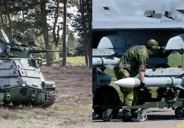 Nicht nur Saab ASC 890-Flugzeuge: Schweden ...