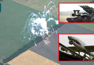 Eine ukrainische SHARK-Drohne im Wert von ...