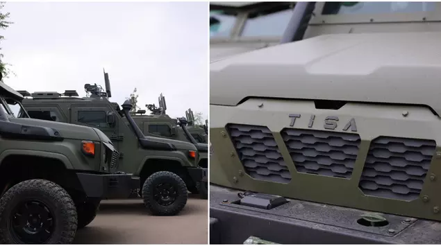 Neue ukrainische gepanzerte Fahrzeuge UAT-TISA wurden ...