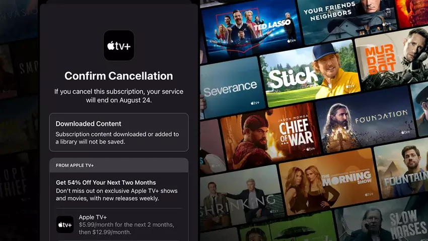 Apple TV+ geheime Rabatt: wie man 54% Preisnachlass erhält, wenn man das Abonnement kündigt