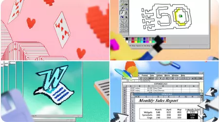 Microsoft hat eine Sammlung von Retro-Smartphone-Hintergrundbildern mit seinen kultigen Programmen herausgebracht