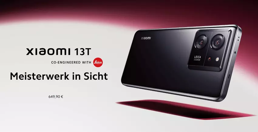 Xiaomi 13T - Dimensity 8200 Ultra, zwei 50MP-Kameras, Stereolautsprecher und IP68-Wasserschutz ab €650