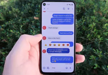 Google Messages erhält möglicherweise Unterstützung für ...
