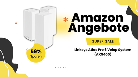Linksys Atlas Pro 6 Velop Mesh-System – Revolutionäres WLAN mit 205€ Ersparnis!