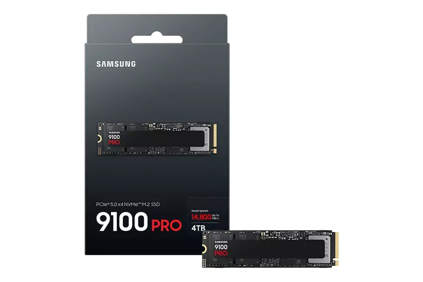 Samsung hat in den USA die ultraschnelle 9100 Pro SSD mit PCIe 5.0-Unterstützung und 14.800 MB/s Lesegeschwindigkeit vorgestellt